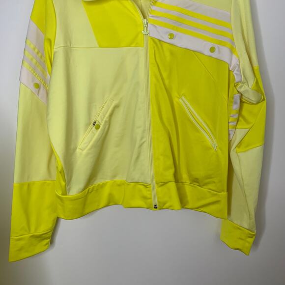 Adidas x Danielle Cathari Zip Up and Pant Suit Set Tracksuit Yellow Rare Womens - Picture 6 of 16